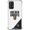 NHL Vegas Golden Knights Script Galaxy A72 5G Clear Case